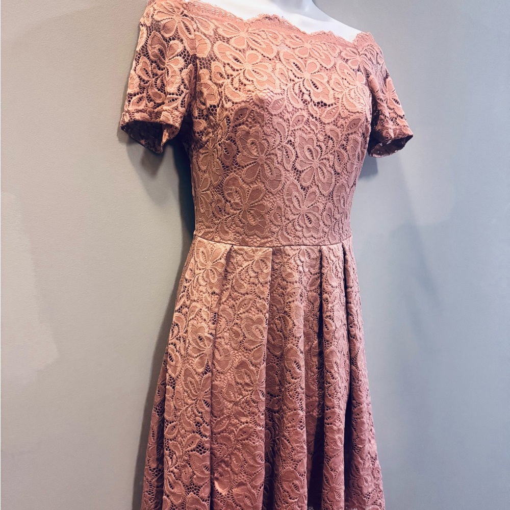MissMay Floral Light Pink Lace Dress for any Occassion! Size Small worn once